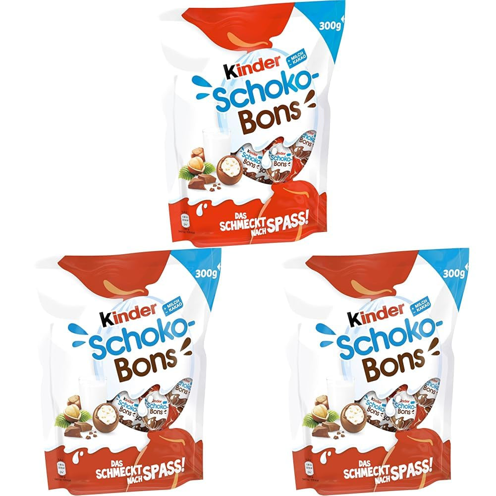 Kinder Schoko-Bons, 300g (förpackning med 3)