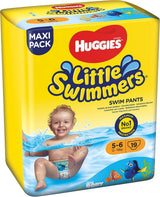 Huggies Little Swimmers storlek 5/6 simblöjor (12-18 kg), 1 förpackning med 19 stycken