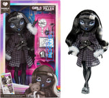 Rainbow High Shadow High Girl's Night - Shanelle Onyx - 28cm modedocka i nyanser av grått, svart hår och outfit med accessoarer och kam - För samlare och barn från 6 år och uppåt