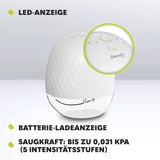 Elektrisk bröstpump LIONELO Fidi Free 2, massageläge, 5 intensitetsnivåer Tillbehör Mat och amning Bebe Naty Shop