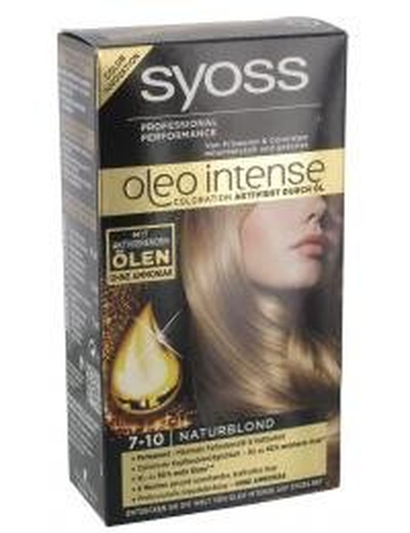 Syoss Oleo Intense Coloration 5-86 Sweet Brown 3-pack (3 x 1 st) Naty Shop Ljusbrun hårfärg 1 st (1 st)