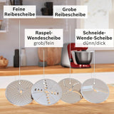 Matberedare Bosch Series 4 MUM5X720, integrerad våg, skål i rostfritt stål 3,9L, mixer 1,25L, 1000W Tillbehör Mat och amning Bebe Naty Shop