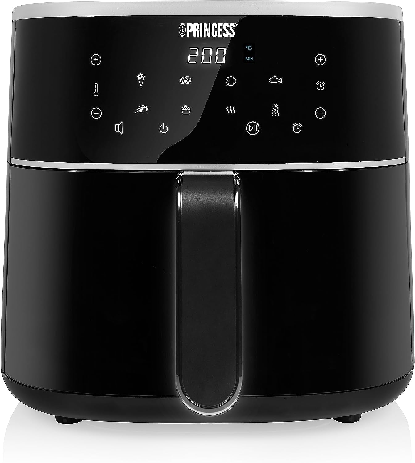 Princess Digital Hot Air Fryer - Variabel skålkapacitet - max 8 liter - 6 förinställda program Vitvaror Naty Shop 6 liter