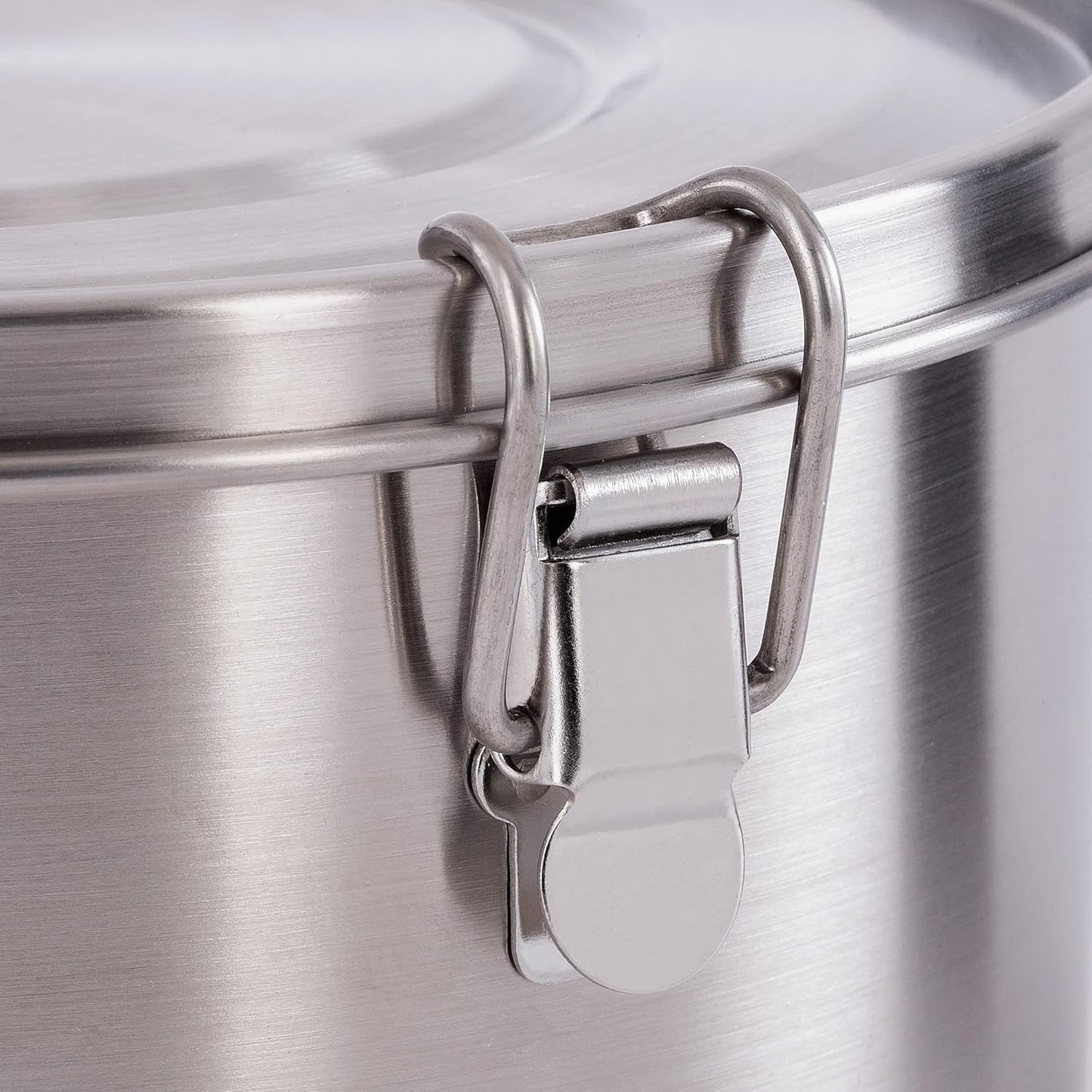 Tatonka Matskål - Matbehållare / skål i rostfritt stål - Med lock, fästklämmor och volymskala - 0,5L / 0,75L / 1L volym Matförvaringslådor Naty Shop