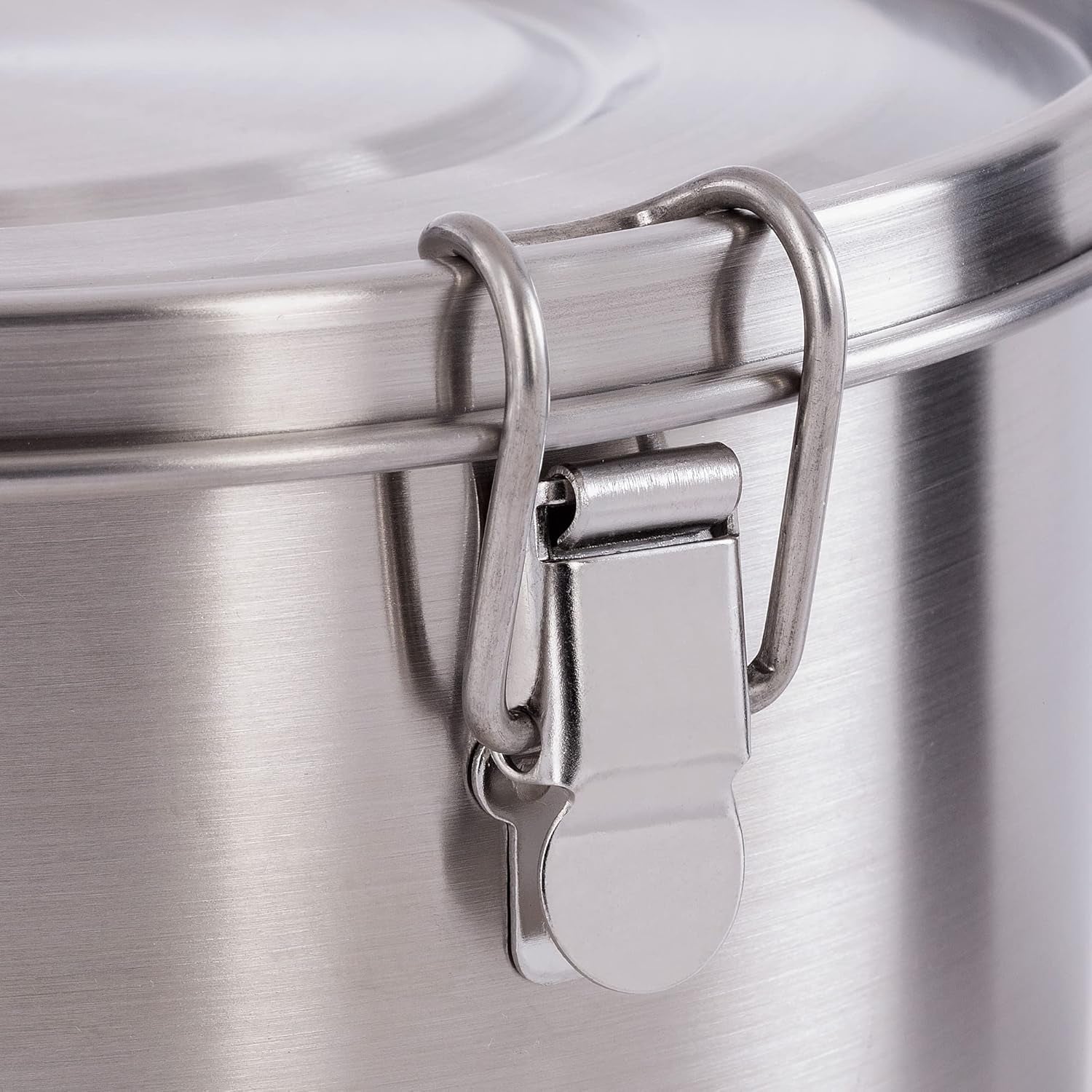 Tatonka Matskål - Matbehållare / skål i rostfritt stål - Med lock, fästklämmor och volymskala - 0,5L / 0,75L / 1L volym Matförvaringslådor Naty Shop