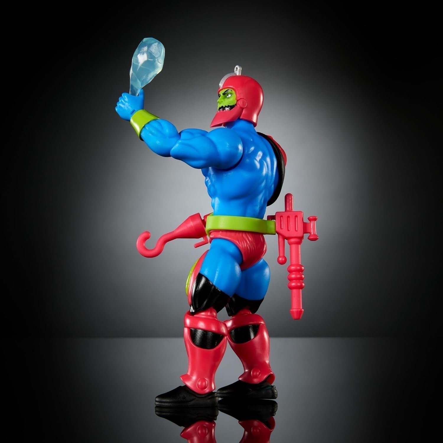 Masters of the Universe Origins Actionfigur Trap Jaw Samlarfigur, ca. 14 cm stor populär MOTU-skurkleksak med 16 rörliga leder och tillbehör, HYD41, [Multicolor] Actionfigurer Naty Shop