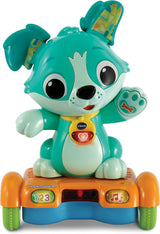 Vtech Baby Catch Me Puppy - Motoriserad hoverboardvalp uppmuntrar rörelse - med rörliga öron, sånger, ljud och lärandeinnehåll - i 12-36 månader Babyleksaker Naty Shop Standardtitel