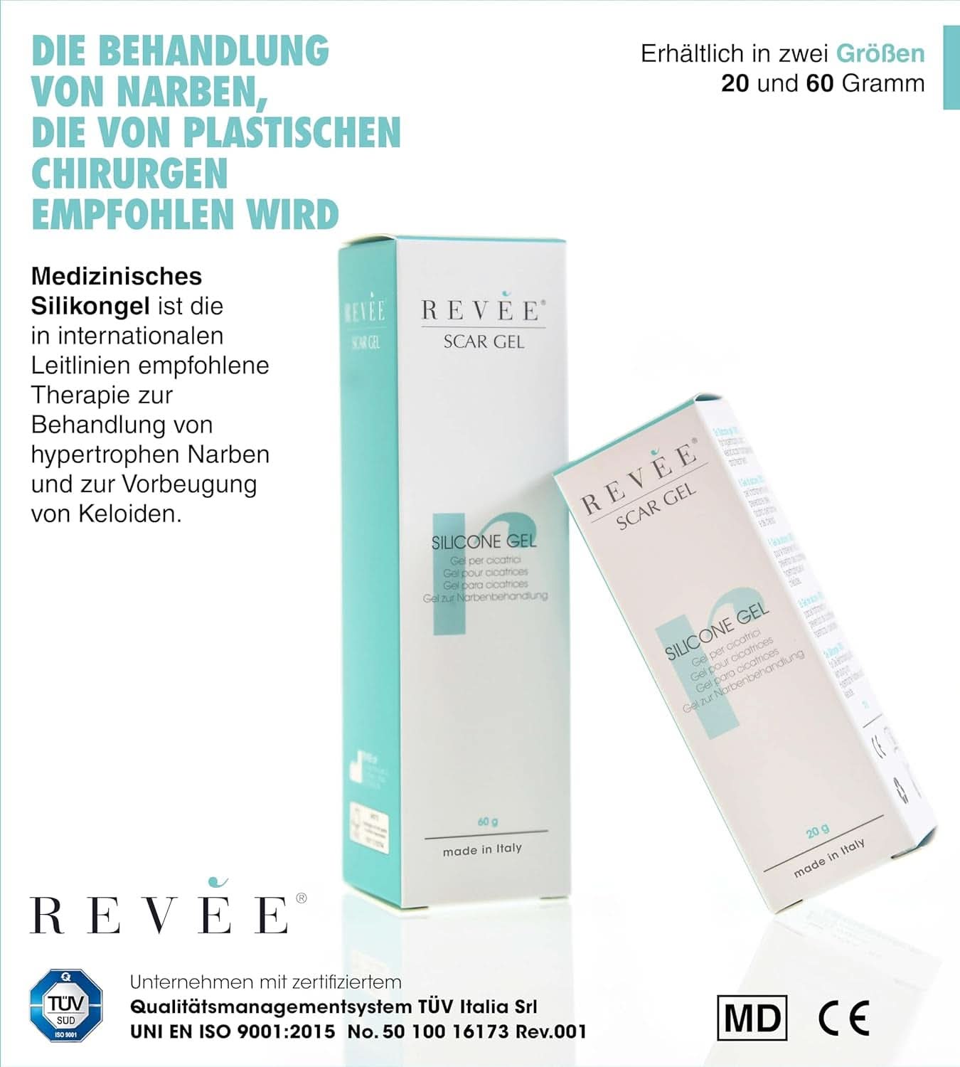 Revée Scar Gel, Topical gel för ärr Naty Shop