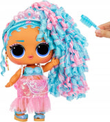 L.O.L. Överraskning! Big Baby Hair Hair Hair – SPLASH QUEEN – 27,94 cm stor Puppe med 14 Überraschungen, Accessoarer till Teilen och echten Haaren – Für Kinder und Sammler ab 4 Jahren