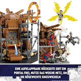 LEGO 76261 Marvel Spider-Man's Big Showdown, Spider-Man: No Way Home set med 3 minifigurer Peter Parker plus Green Goblin, Electro, Sandman, Ned, Doctor Strange och MJ, samlarmodell Byggset Besuche den LEGO-Store