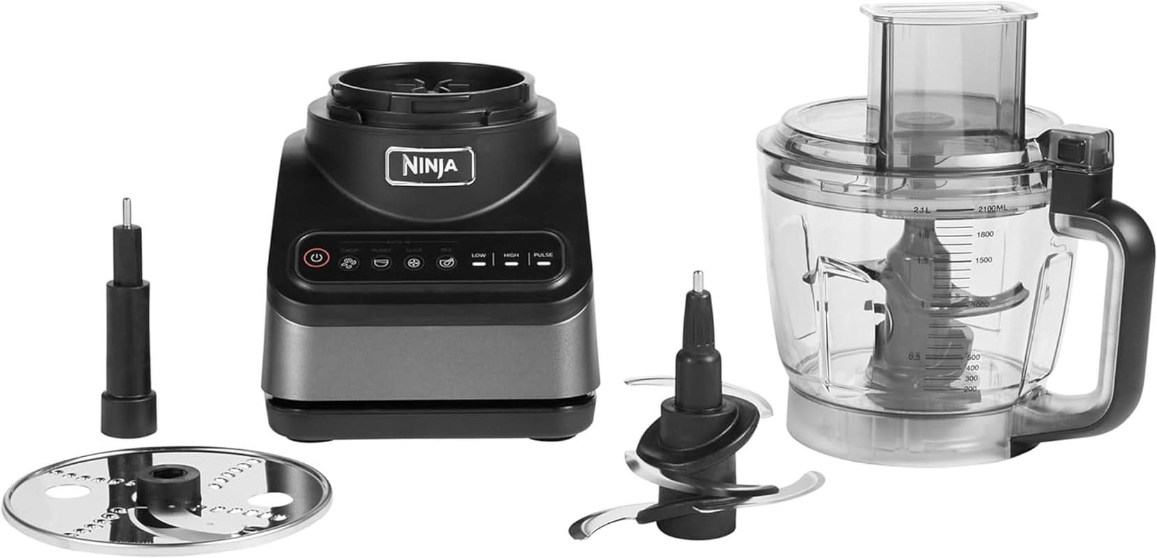 Matberedare Auto-IQ-teknik Ninja BN650EU, 850W, 2,1L, Black Naty Shop