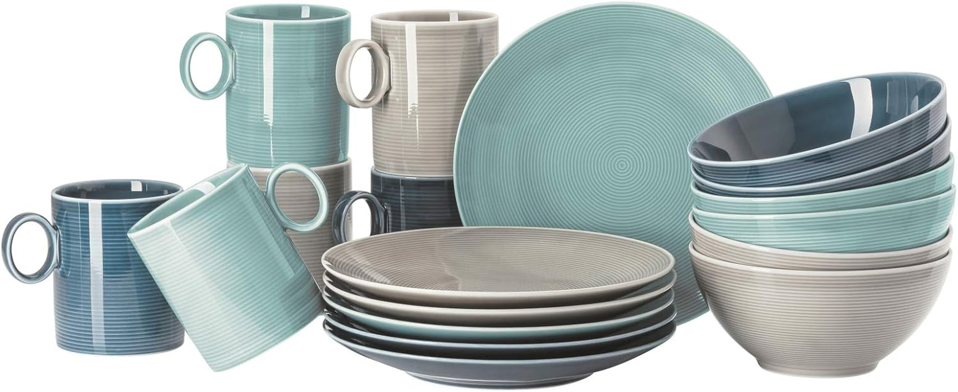 Thomas Loft av Rosenthal Färg - Blandat set 18 delar, 9999 CM