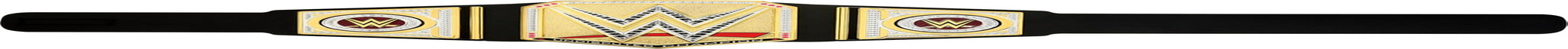 Mattel Mattel WWE Championship-bälte, obestridda WWE Universal Championship-rollspel och kostym, ca. 100 cm långt konstläderbälte med unik passform, HYJ35 actionfigurer Naty Shop