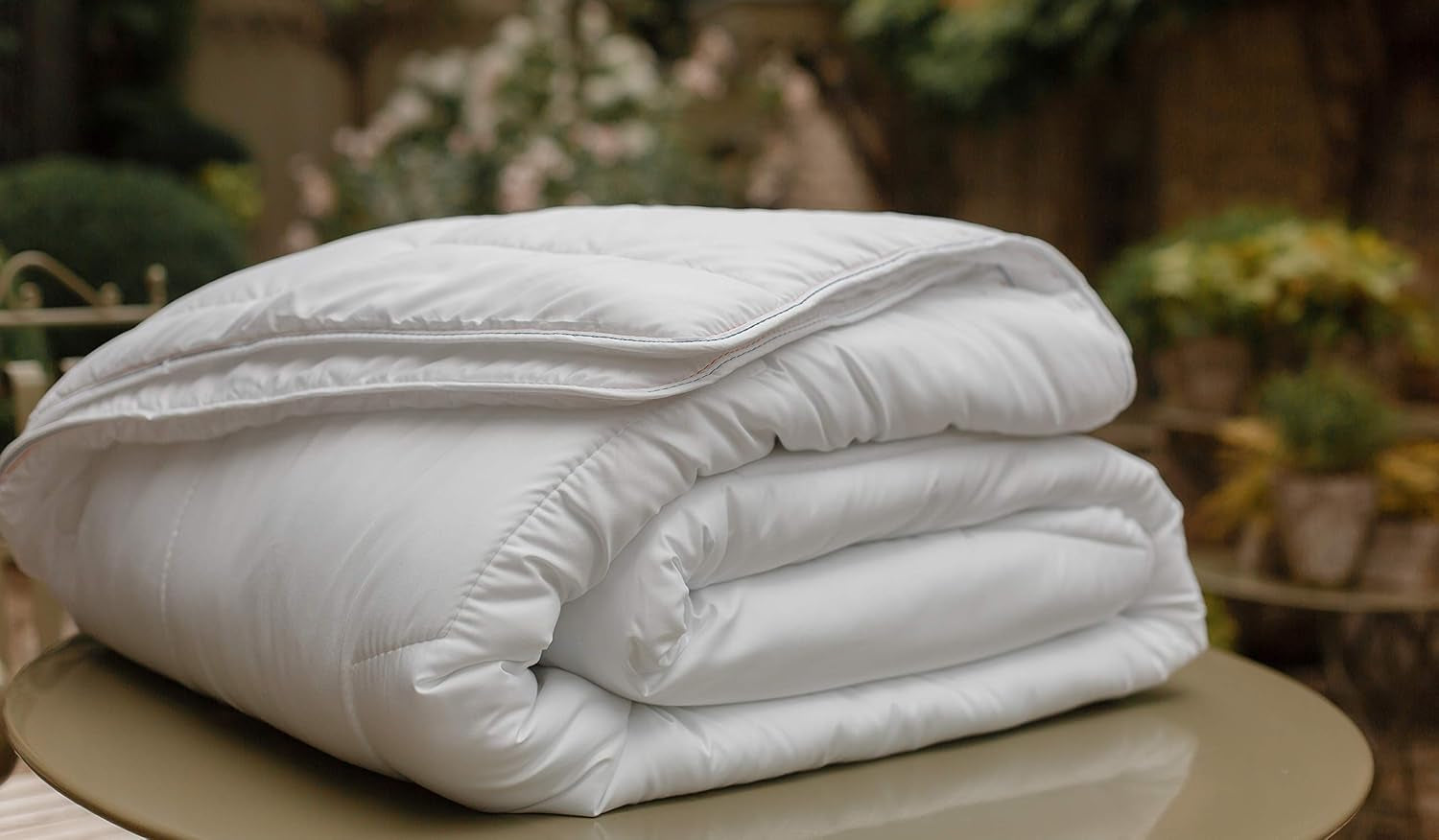 Termoreglerande täcke, Tempererat, 240 X 220 Cm, Svett, Optimal ventilation, 100 % bomull, Percale, Fresh Feel, Franska täcken och täcken Naty Shop