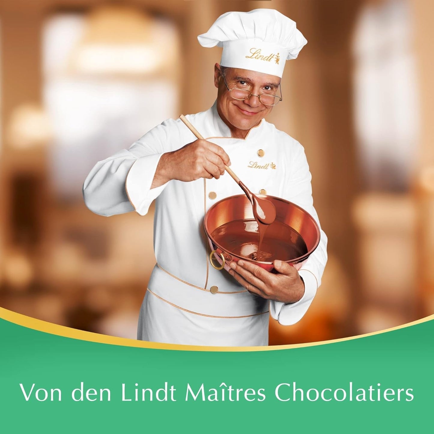 LINDOR chokladbollar | 1 kg återförslutningsbar påse | ca. 80 mjölkchokladbollar med myntafyllning | Bulkpack & LINDOR Salted Caramel Chocolate Balls