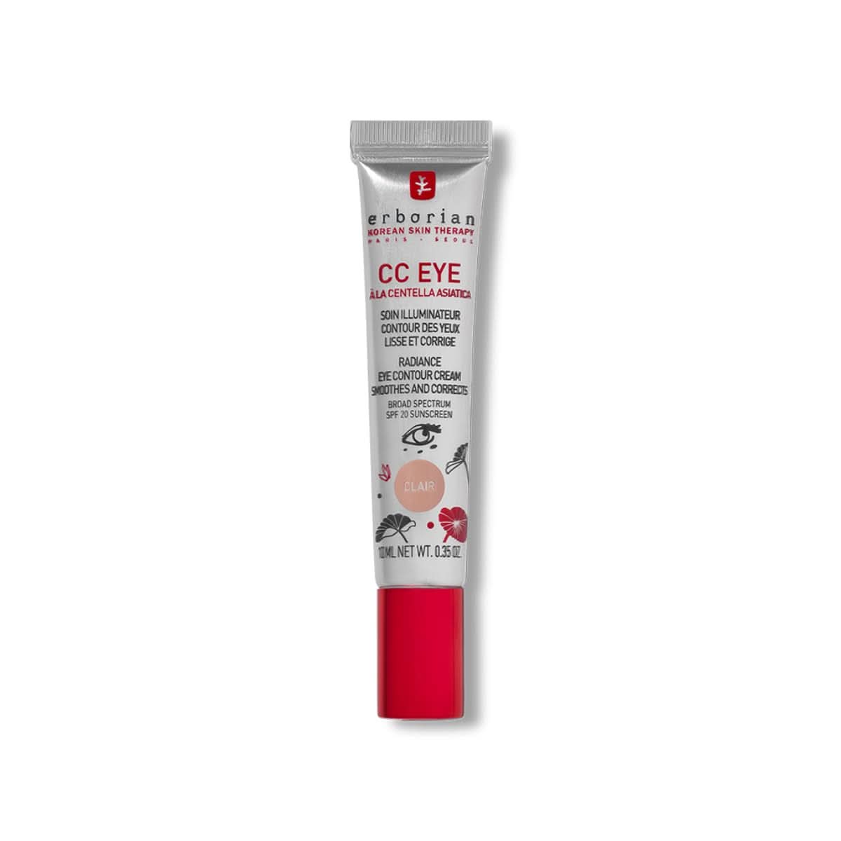 Erborian - CC Eye Cream Gold med Centella Asiatica - Eye contour corrector Cosmetics and Beauty Naty Shop Cc Eye Light