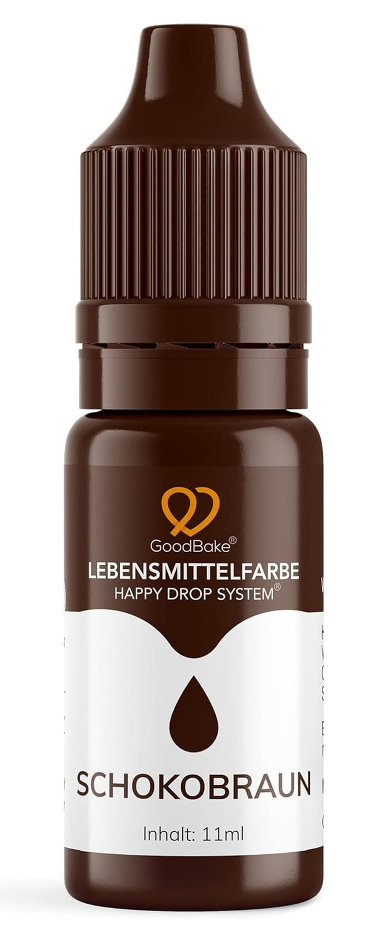 Goodbake Pink Food Coloring (11ml) - Intensiv matfärgning - Mycket koncentrerad färg - För färgning av kakor, fondant, smörkräm, drycker, slime och många andra föremål. 100% vegan