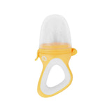 Badabulle barnmatare med skyddsöverdrag, ergonomiskt handtag, lugnar tandköttet och introducerar nya smaker, från 4 månader, BPA-fri