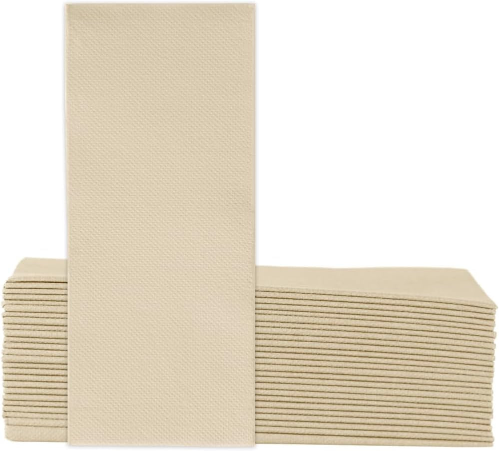 Soft Point 50 vävnader 1/8-vikt högkvalitativ engångsvävnad 32X38 cm Champagne