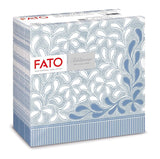 Fato - Torra pappersservetter, airlaid, textileffekt, paket med 50 servetter, 40X40 vikta i 4-format, Tropicana Decor