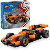 LEGO City F1 Racer med Mclaren racerbil - Formel 1 leksaksmodell med racerbil och minifigur - liten present till pojkar och flickor från 6 år eller motorsportfantaster 60442 Byggset Besuche den LEGO-Store Standardtitel