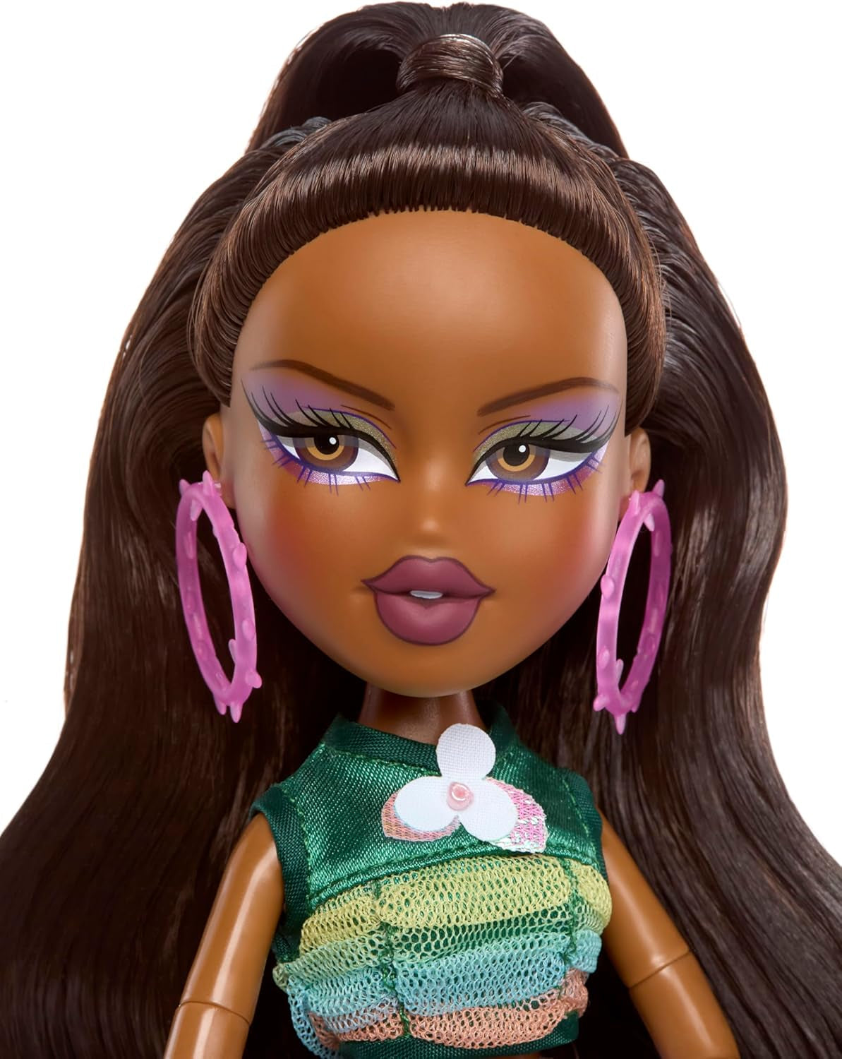 Bratz Fashion Pixiez Sasha Doll - Fantastisk samlardocka med äkta mode och accessoarer, vingar som förvandlas till en ring