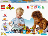 LEGO 10997 DUPLO Disney Musse och vänner Camping Äventyrsset med husbil, kanot och prästkrage Anka Figur, Byggleksak Present för småbarn 2+ år, flickor och pojkar Byggset Besuche den LEGO-Store