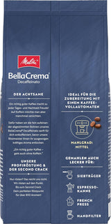 Melitta BellaCrema La Crema kaffebönor 1kg och BellaCrema Decaffeinato koffeinfria kaffebönor 1kg
