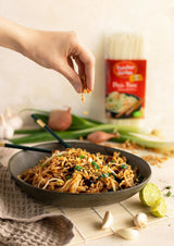 Bamboo Garden - Pad Thai risnudlar, för traditionella nudelrätter som Pad-Thai, Vegan, 1 x 300 g (paketets design kan variera)