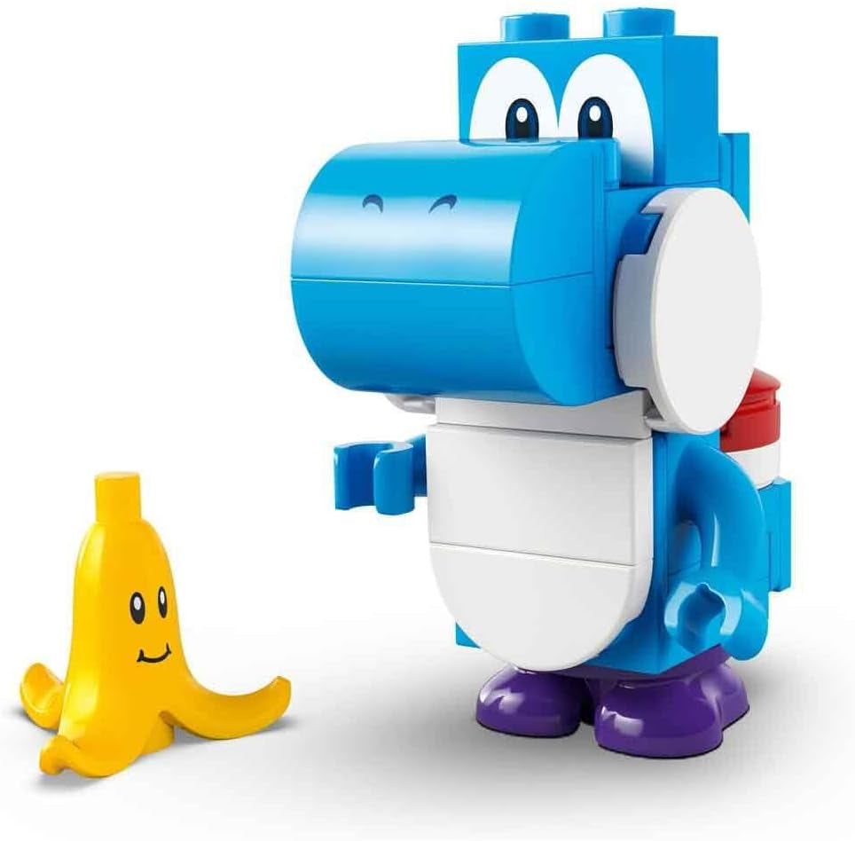 LEGO Super Mario: Mario Kart - Yoshi Bike, Nintendo Adventure Collectible Set, Present för barn, pojkar, tjejer och spelare 7+, Yoshi Figure Collection Set 72031 Byggset Besuche den LEGO-Store