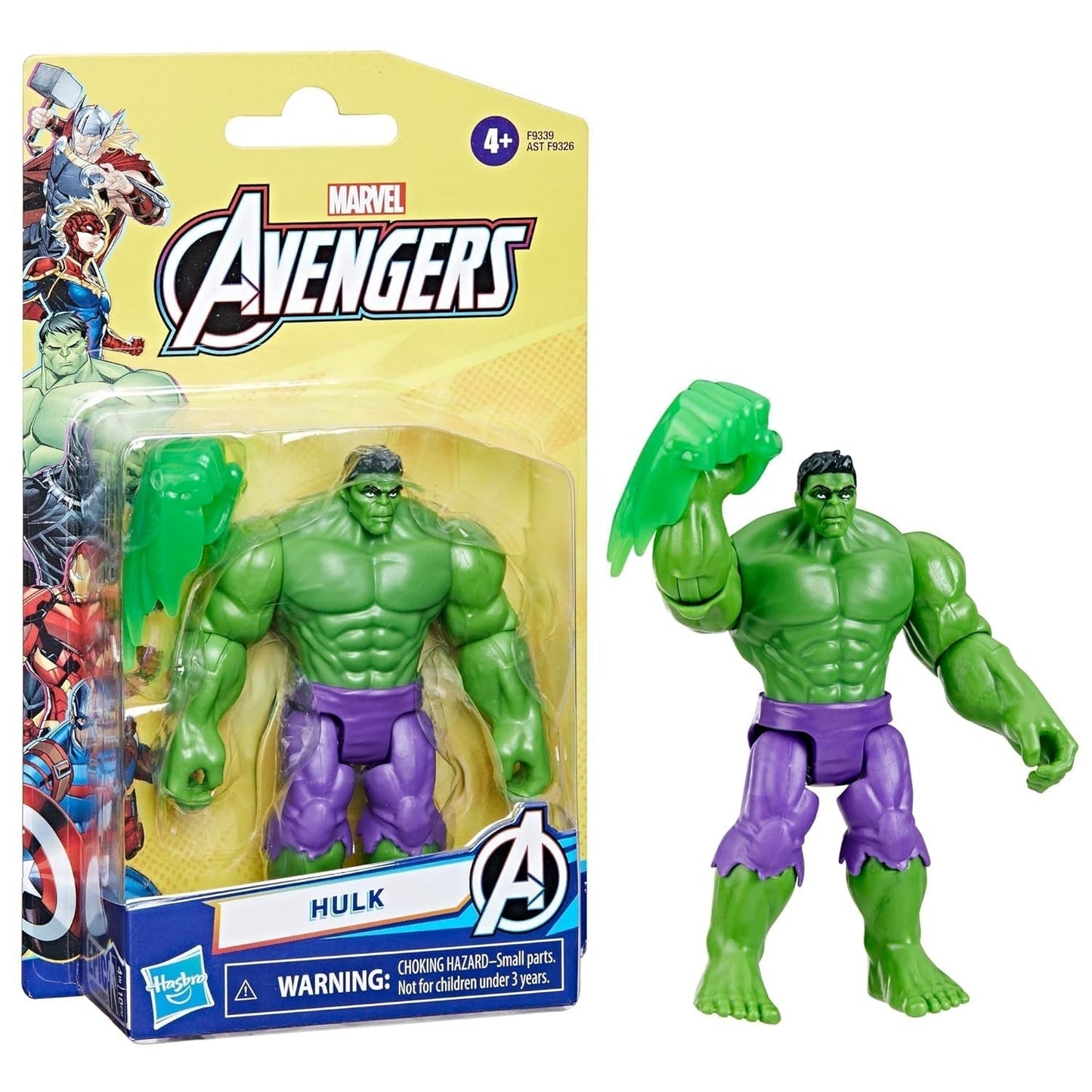 Marvel Avengers Epic Hero Series Hulk Deluxe Actionfigur Actionfigurer Naty Shop