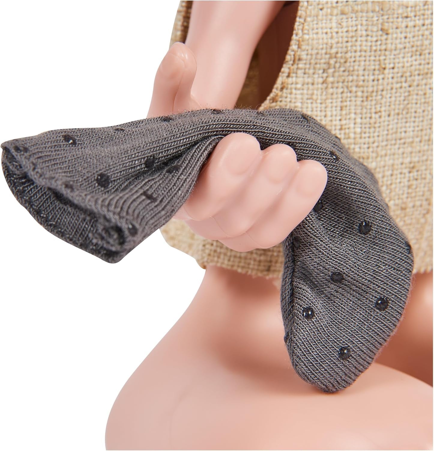 Spin Master 6067280 Wizarding World Harry Potter Magical Interactive Dobby Elf Sock Doll, 30+ ljud och fraser, 21,6 cm, barnleksak, svart