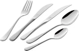 ZWILLING Nottingham bestickset, 72 delar, för 12 personer, rostfritt stål 18/10 Kitchen Naty Shop