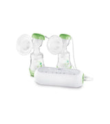 MAM - Elektriska Doppel-Milchpumpe – 2-I-1-Milchpumpe Mit 9 Intensitätsstufen Und 3 Stunden Akkulaufzeit – 2 Easy Start Anti-Kolik Flaschen & 2 Vorratsdosen Inklusive – Grün Tillbehör Mat och Amning Baby Naty Shop