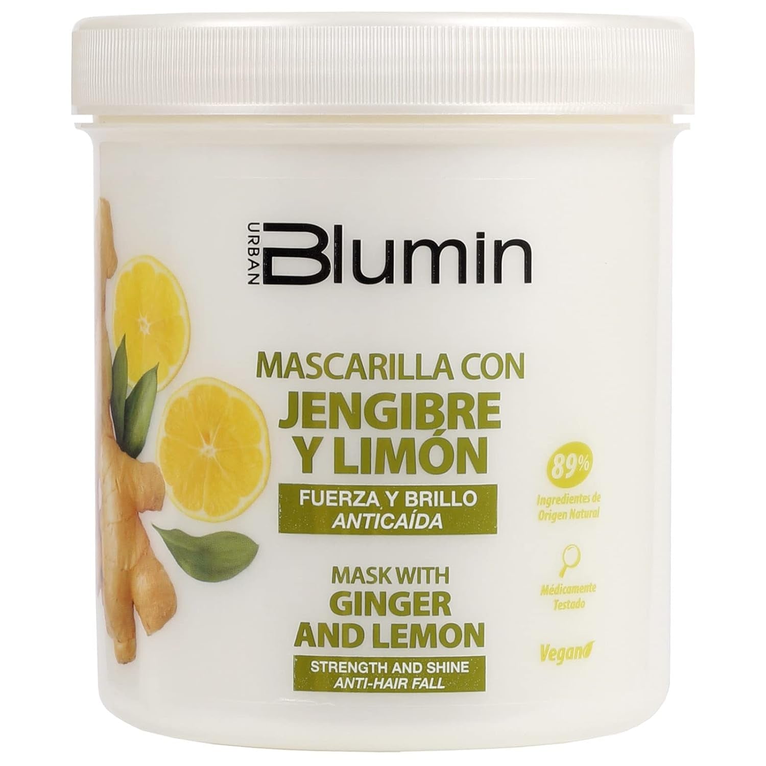 Urban Ginger and Lemon Hair Mask 700ml Naty Shop Hair Mask Standardtitel