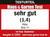 Ritter Stilo 7 plus Kabelloser Stabmixer, Pürierstab Mit Akku Aus Vollmetall, Tillverkad i Tyskland, Silber Kitchen Naty Shop
