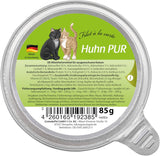 GranataPet Filet à la carte Kyckling PURE, blöt kattmat, spannmålsfria filébitar, kattmat utan tillsatt socker, hög kötthalt, 6 x 85 g