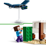 LEGO Minecraft Steve's Desert Expedition, videospelset för pojkar och flickor, biom med Steve, hus, statyetter och kamelleksak, gamerpresent för barn från 6 år 21251 Byggset Besuche den LEGO-Store