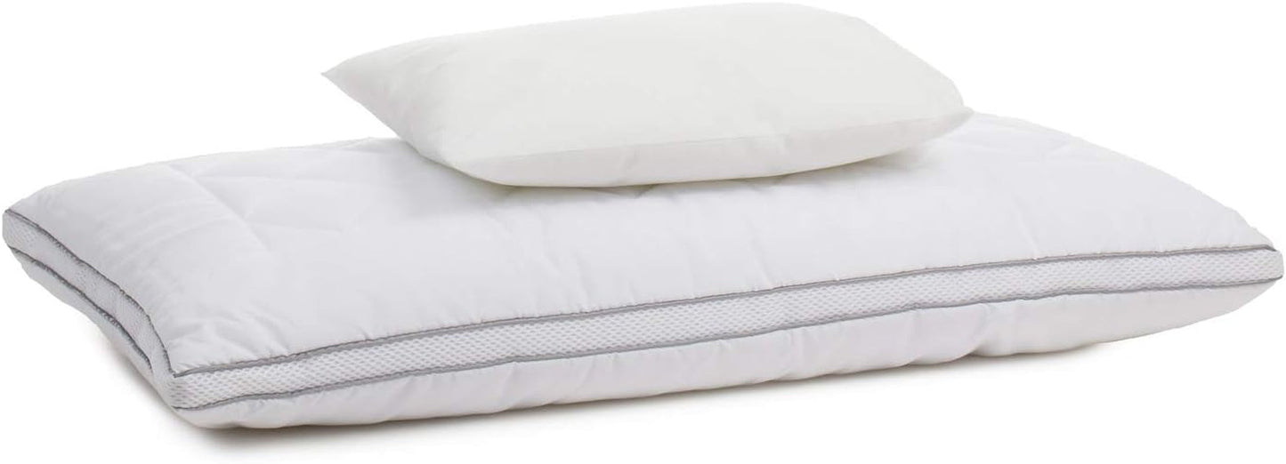 Gözze - Kudde med innerkudde 150G och klimatremsa, inklusive refillpåse, 40 X 80 Cm - White Naty Shop standardkuddar