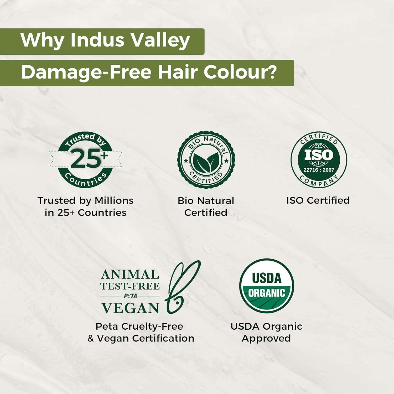 Indus Valley Natural Damage Free Gel Hårfärg | Ammoniakfri, vegan och grymhetsfri | Upp till 100 % grå täckning, långvariga resultat | Ljus kastanj 5.0 (20 gram + 200 ml) Naty Shop hårfärgning