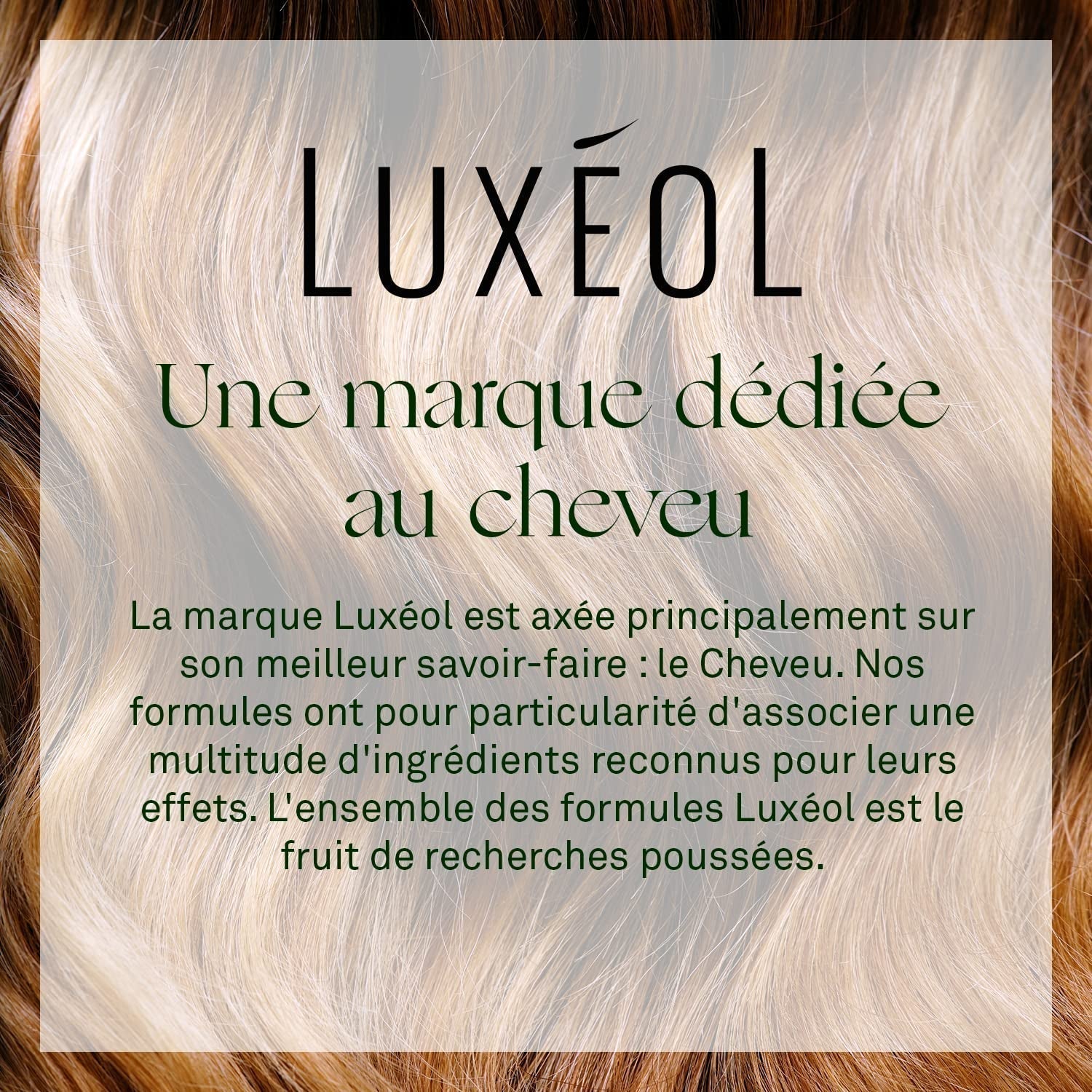 Luxeol Progressive Hair Loss 2-In-1, program för 1 månad - 14 flaskor med 6 ml Luxeol hårvård