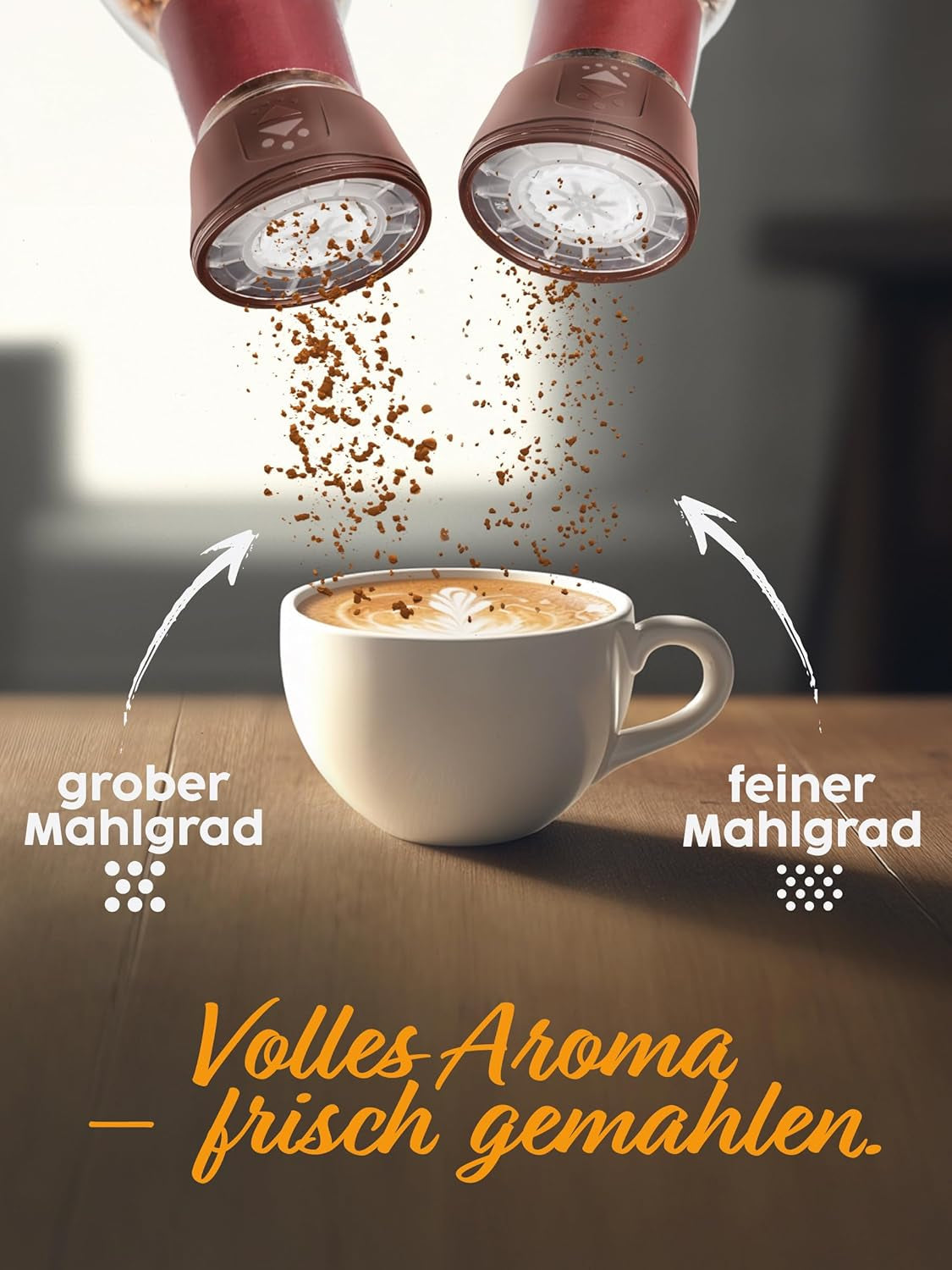 Kotanyi Salted Caramel Coffee Topping | feiner Caramellgeschmack, 4er Pack (4 x 65g)