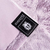 Reborn Bliss Blanket - Mysig fuskpälsfilt - Fluffig och lyxig fuskpälsfilt med slät rygg - 140X190 Cm - 310 Rose - By "Zoepritz since 1828" Sängar och täcken 'zoepritz sedan 1828'