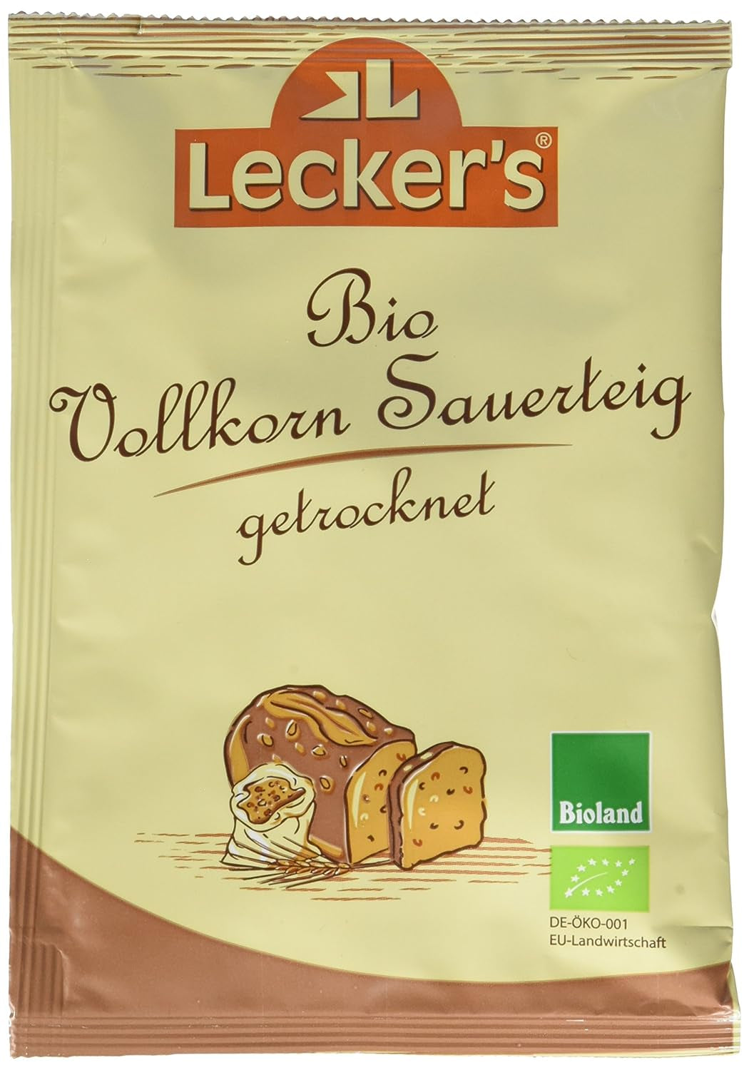 Lecker'S Bio Vollkorn Sauerteig (10 X 30 G) Blandning för bakning och matlagning Naty Shop Standardtitel
