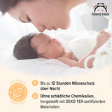 Amazon Märke: Mama Bear Disney Ultra Dry blöjor, storlek 3 (4-9 kg) - Månadslåda, vit, 172 count (2 förpackningar om 86)