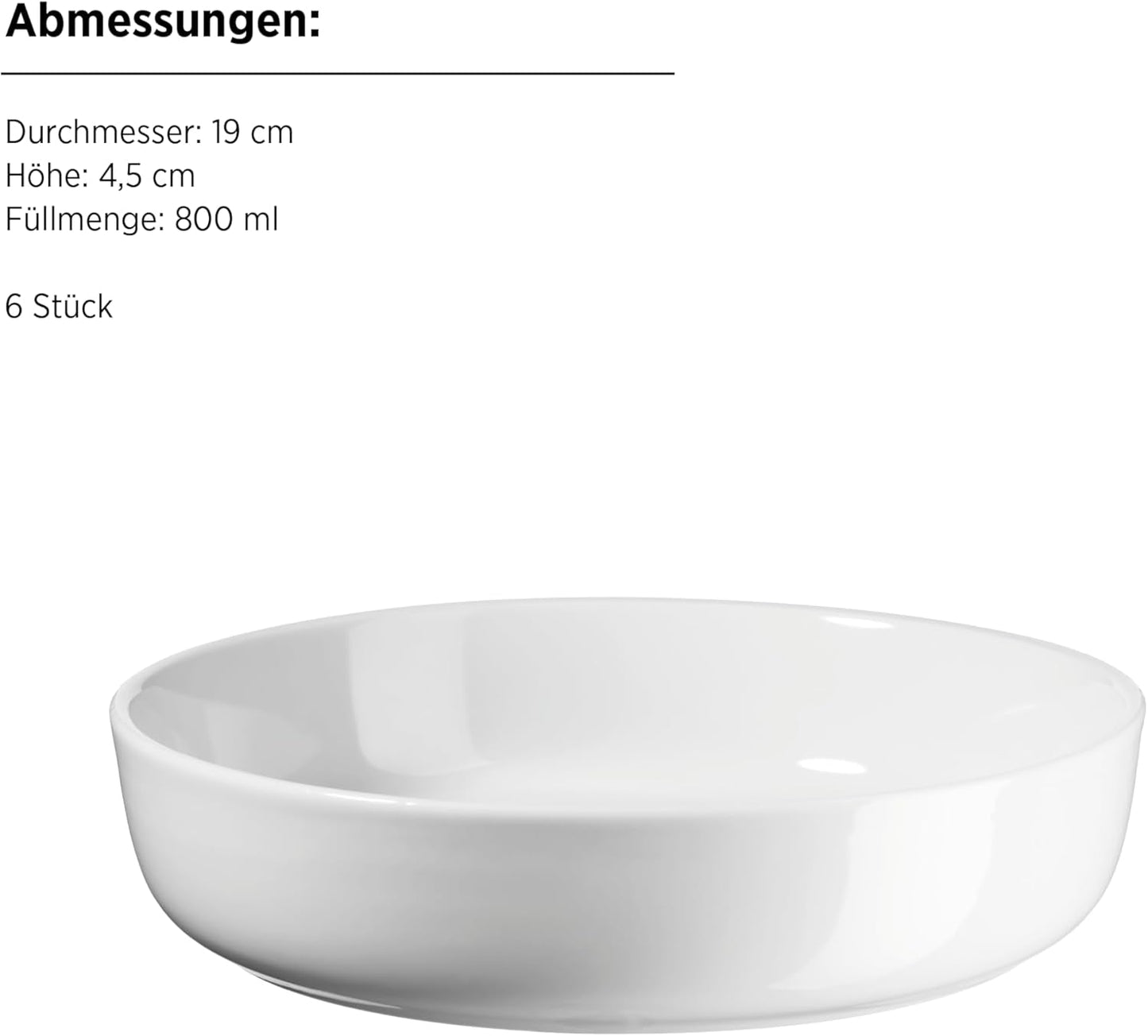 MÄSER, Navina-serien, servisset för 6, vit porslinsservis, tidlös, porslin, vit