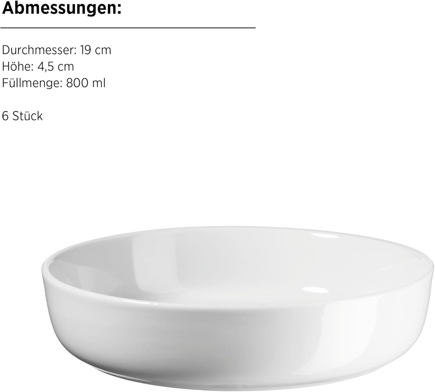 MÄSER, Navina-serien, servisset för 6, vit porslinsservis, tidlös, porslin, vit