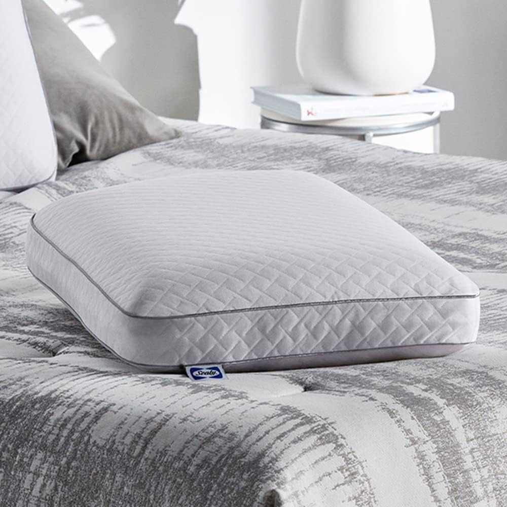 Sealy Essentials Memory Foam Kudde Standard Vit 2 delar Naty Shop Standard Kuddar