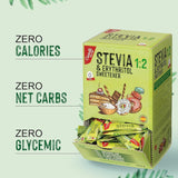 Stevia + Erythritol 1:2 Süßstoff | 204 Myth Bag 2,5 G | 100% Natürlicher Zuckerersatz - 0 Kalorien - 0 Glykämischer Index - Keto Und Paleo - 0 Kohlenhydrat - Kein GVO - Castello sedan 1907-510 G Sweeteners Naty Shop