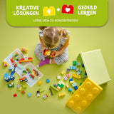 LEGO DUPLO Classic Brick Box Bilar och lastbilar, fordonslekset för barn från 1,5 år, kreativ lärande leksak, billeksak och racerbilsset 10439 Byggset Besuche den LEGO-Store